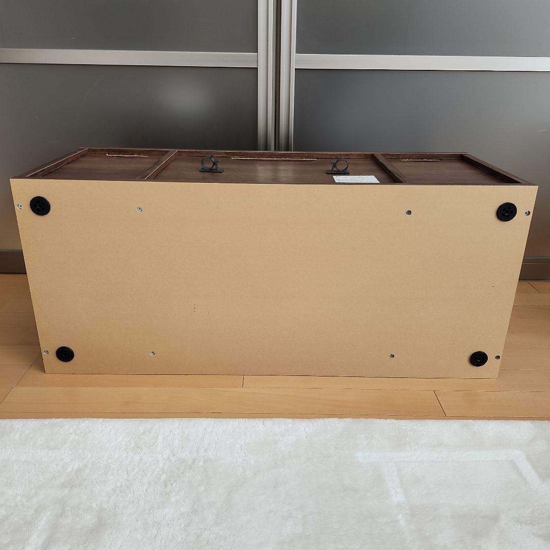 アイリスオーヤマ　シンプルAVボード　組立済　キャスター無