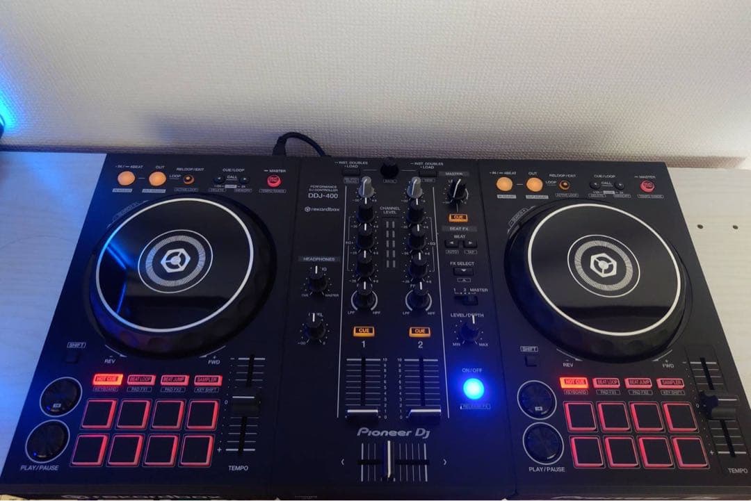 2018年製 Pioneer DJ DDJ-400 DJコントローラー