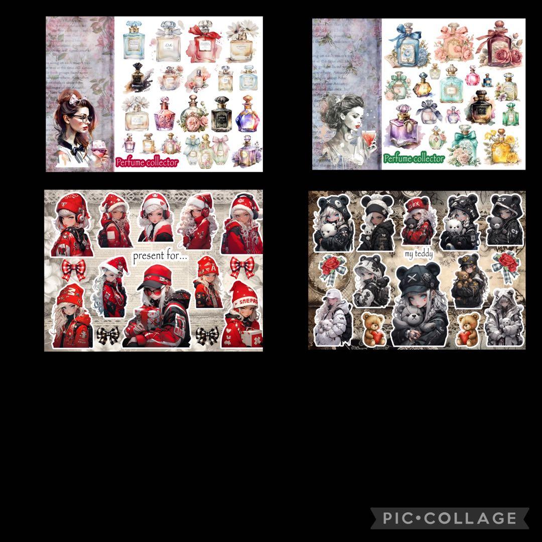 ▶︎maniatelier/コラージュシート一覧組み合わせ売り♡