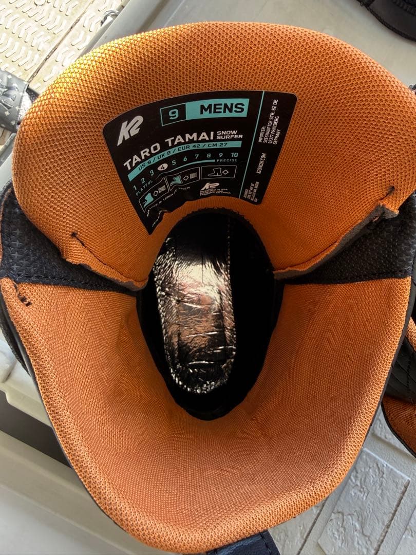 スノーボード K2 taro tamai 27.0cm US9.0