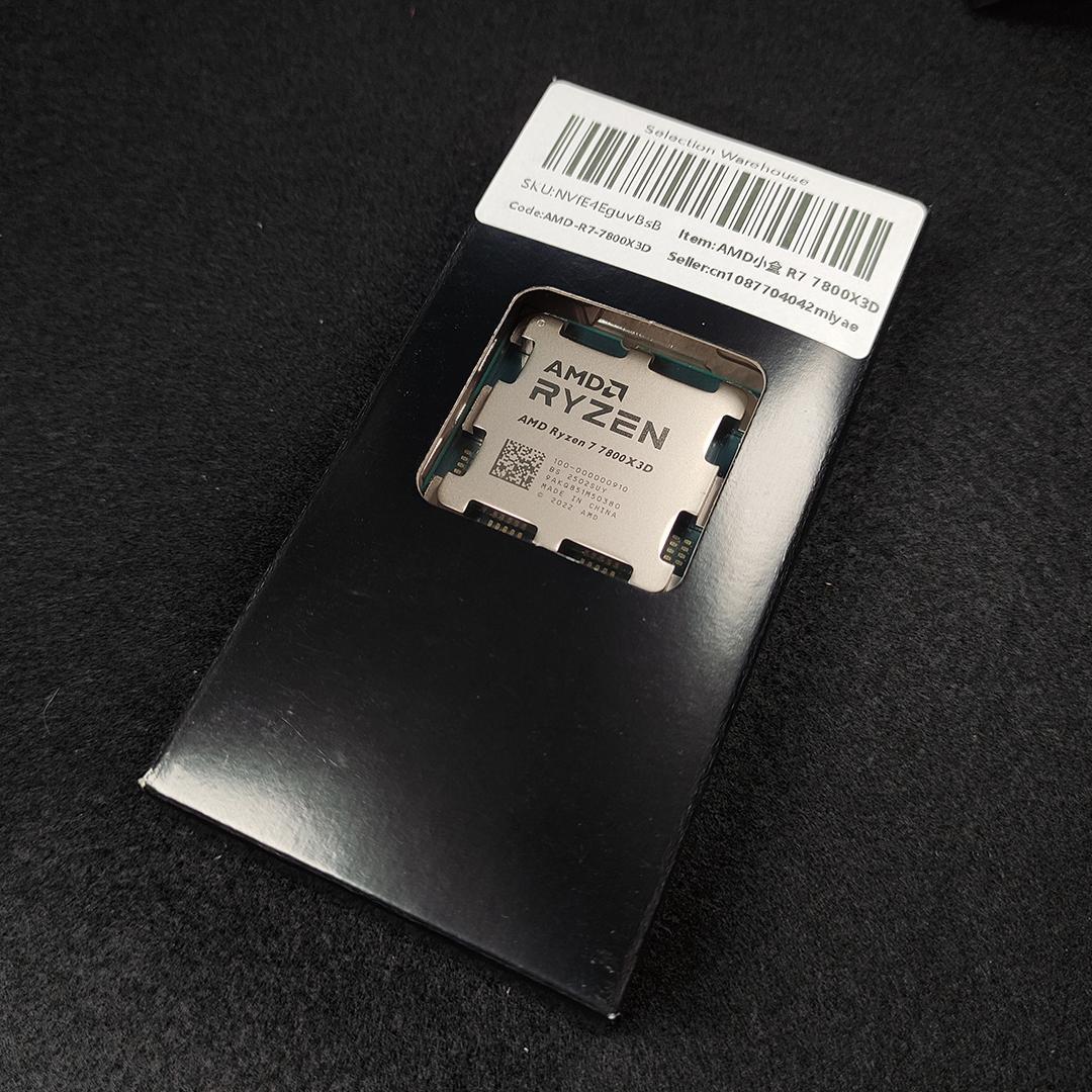 【新品未使用】AMD Ryzen 7 7800X3D 動作保証