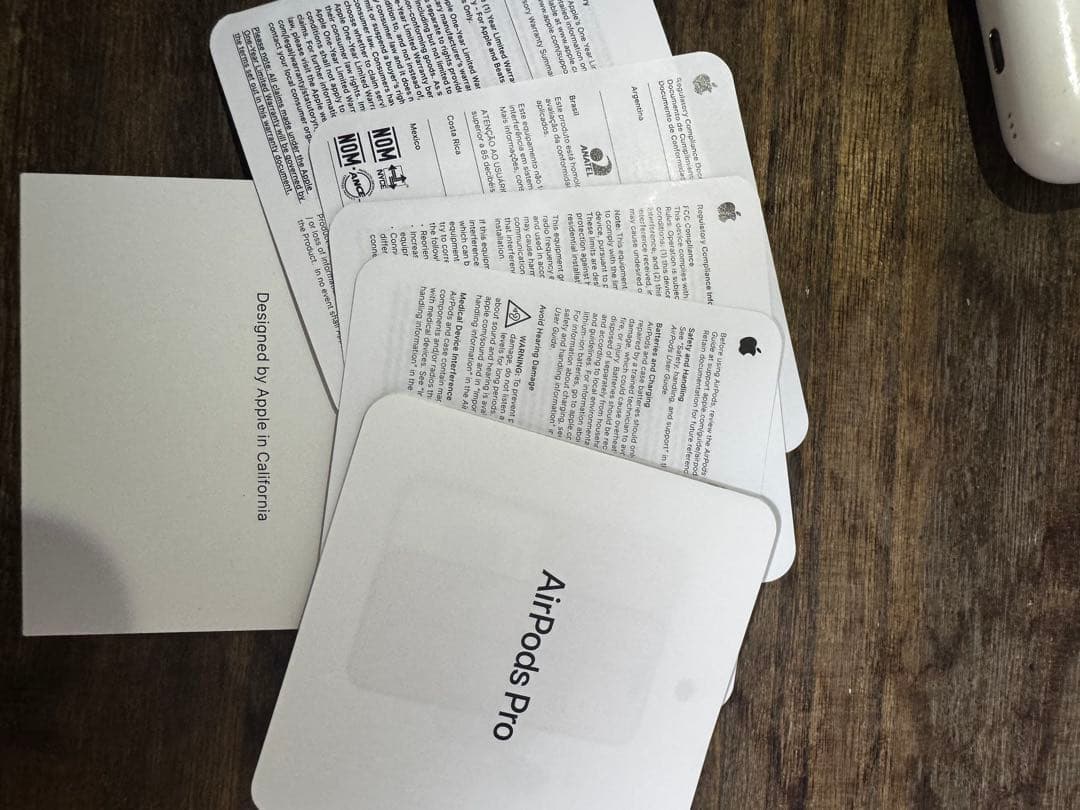 AirPodsPro　第2世代　ほぼ未使用　箱付き