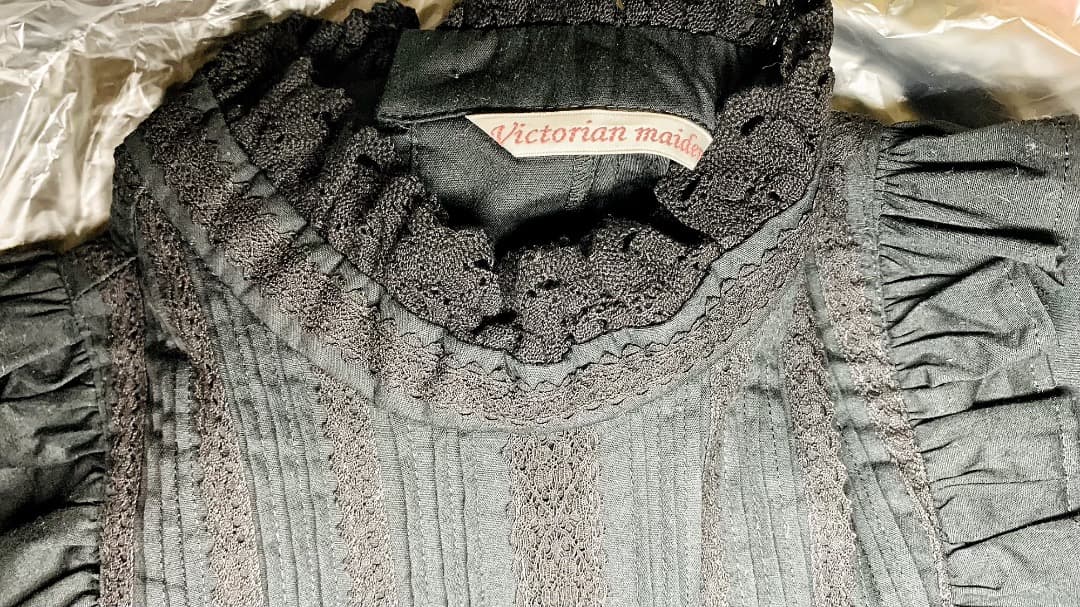 Victorian maiden (ヴィクトリアン メイデン) ブラウス 古着