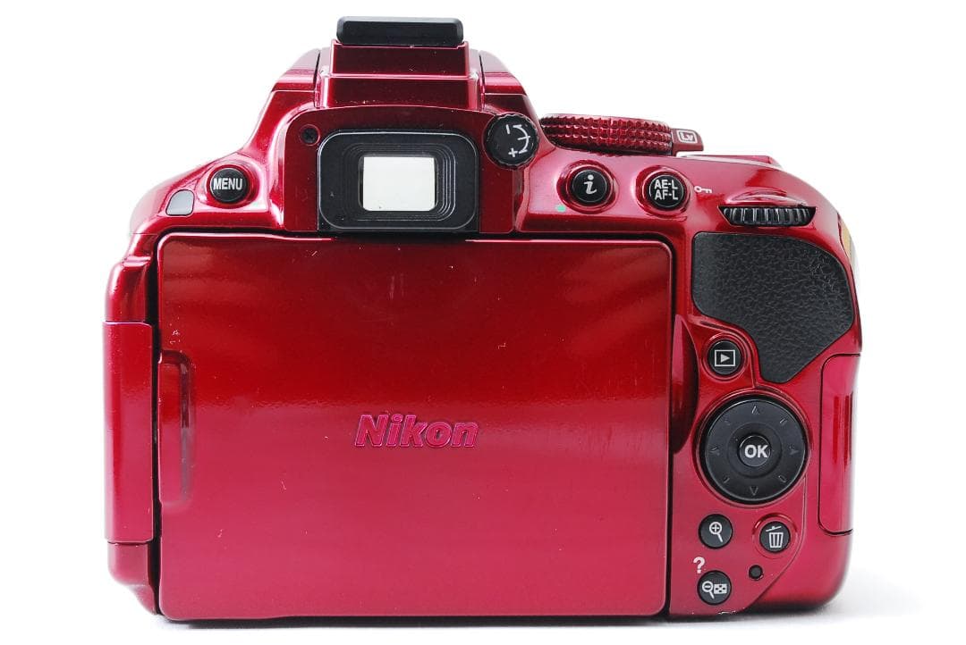 美品❤希少なレッド❤Nikon D5300 Wi-Fi機 スマホ転送