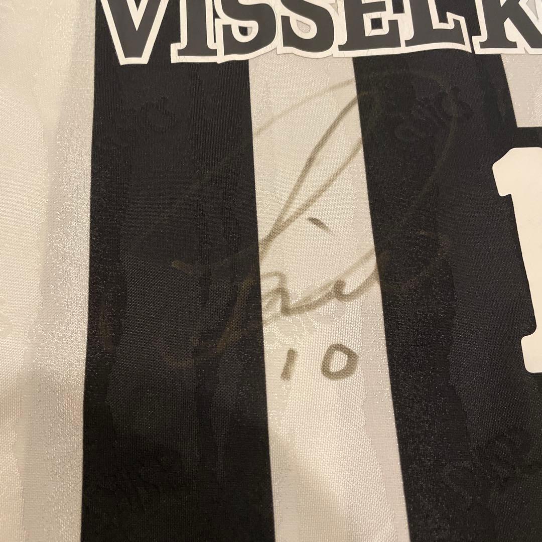 ヴィッセル神戸　望月重良　実使用サインユニフォーム