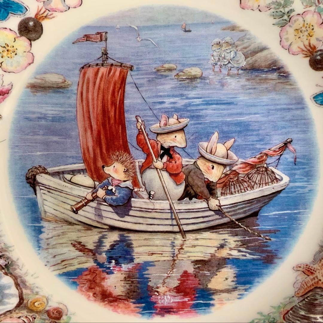 フォックスウッドものがたり Lookin For Piratesプレート 絵皿