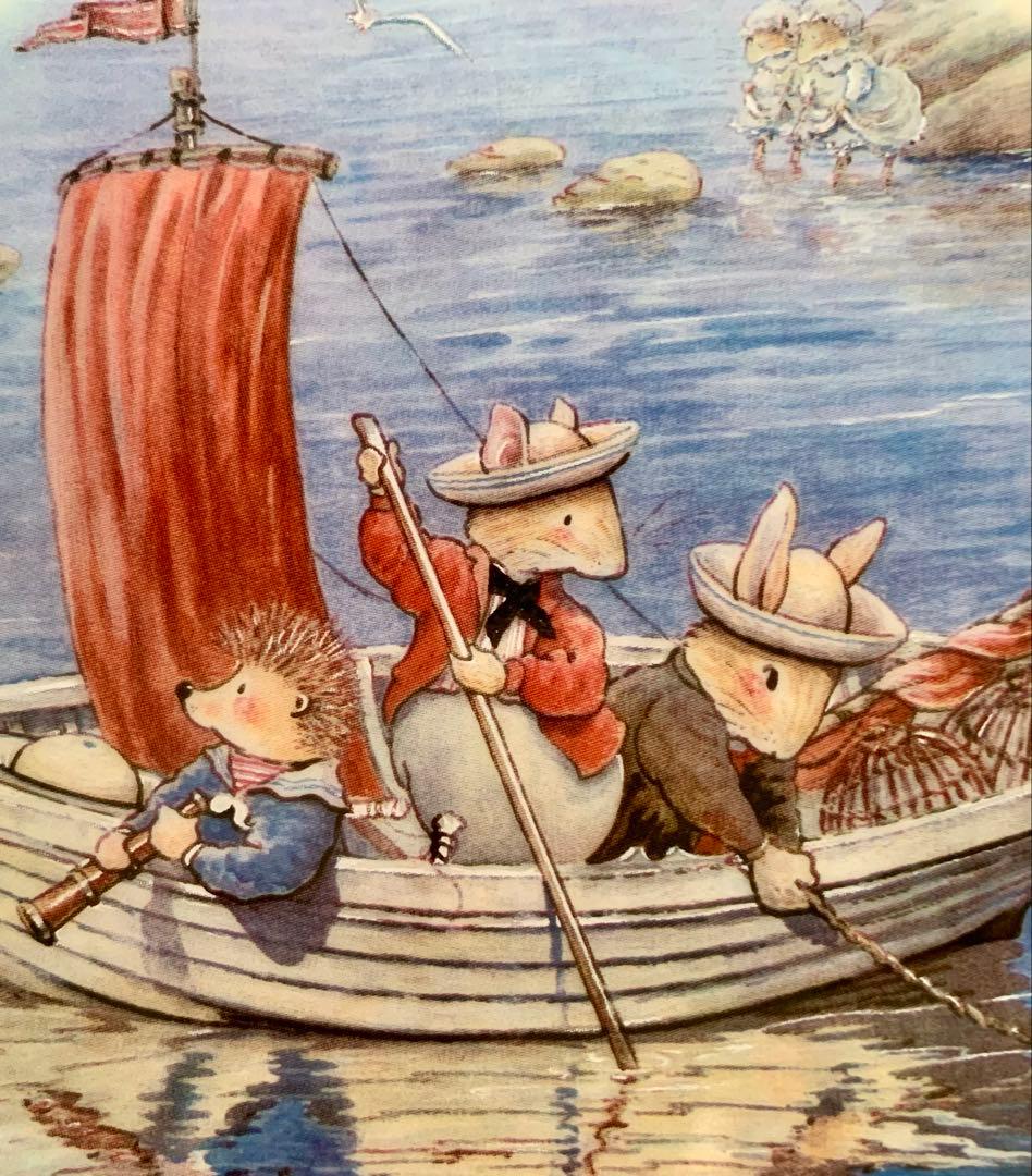 フォックスウッドものがたり Lookin For Piratesプレート 絵皿
