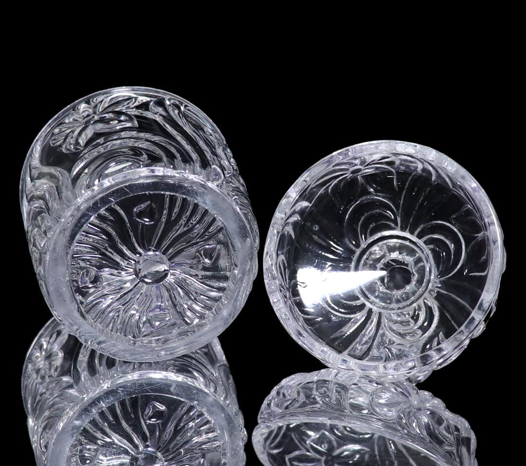 アンティーク・サンルイ希少型 蓋物 水仙の花 ボンボニエール 小物入れ ケース