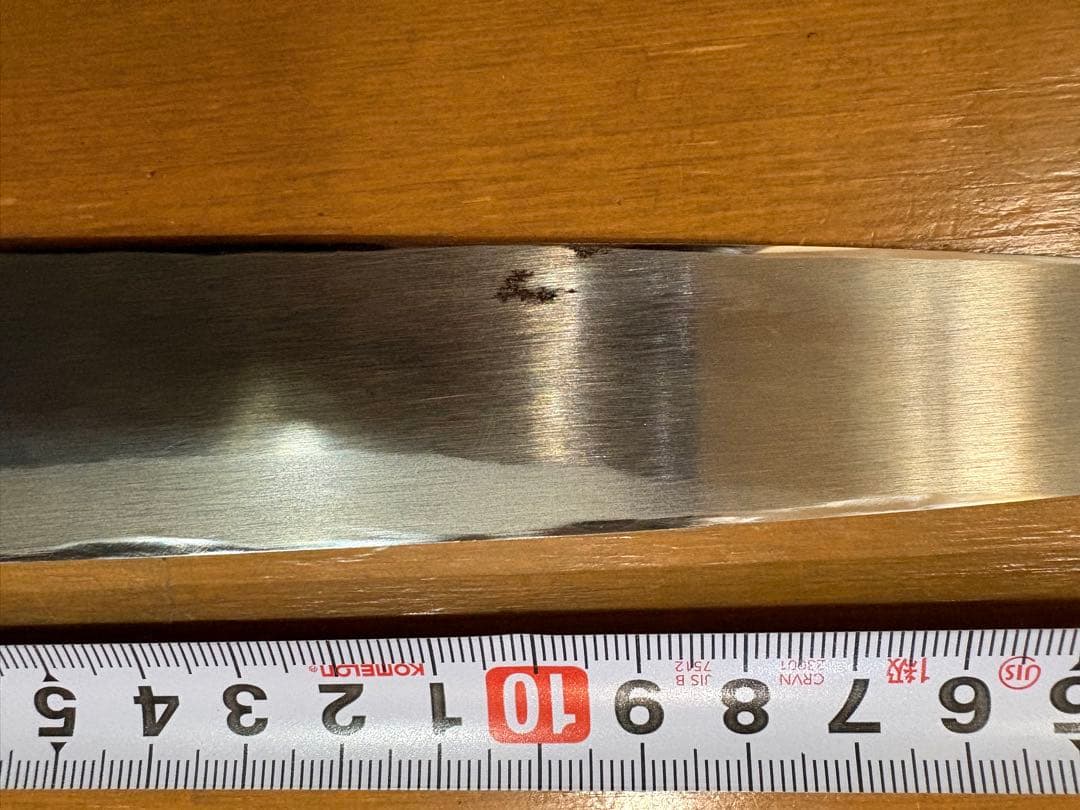 東京　紋三郎の柳葉包丁です