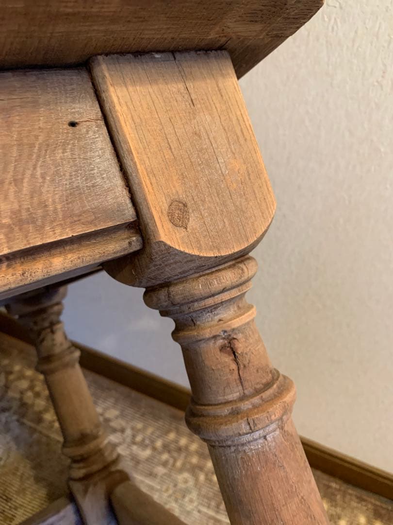 フランスアンティーク ソファテーブル サイドテーブル ボード ヴィンテージ