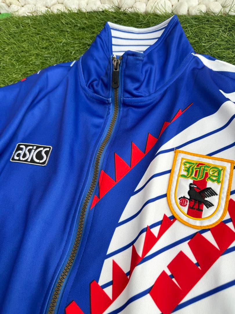 日本代表　ドーハの悲劇　炎　ジャージ　L　サッカー
