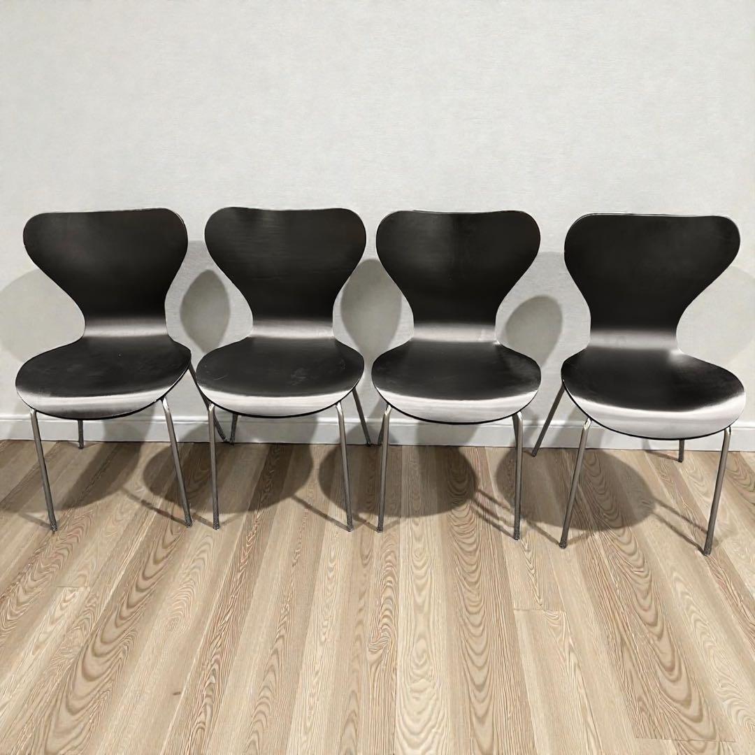 良品✨フリッツハンセン セブンチェア リプロダクト ダイニングチェア 4脚 ②