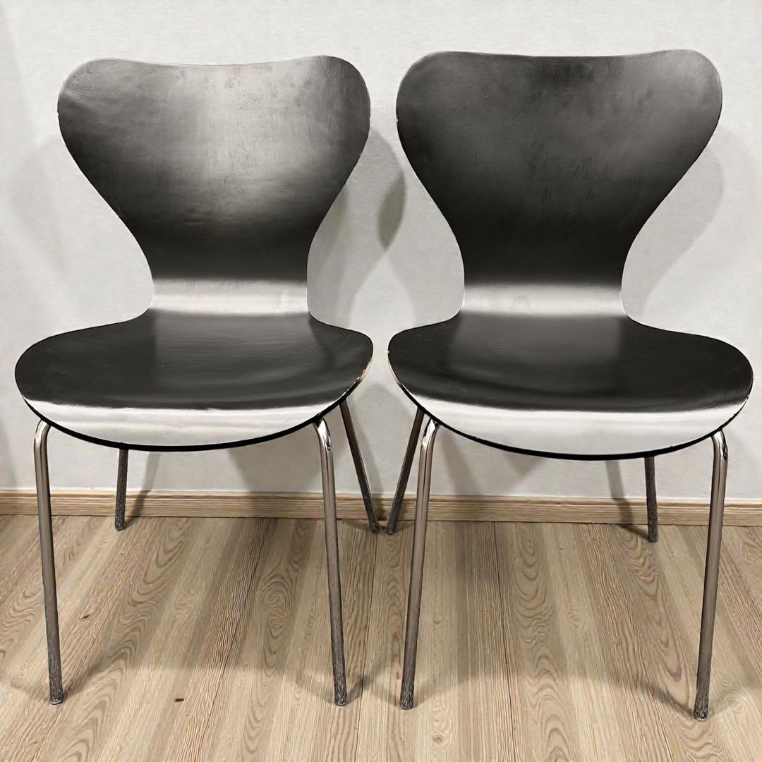 良品✨フリッツハンセン セブンチェア リプロダクト ダイニングチェア 4脚 ②