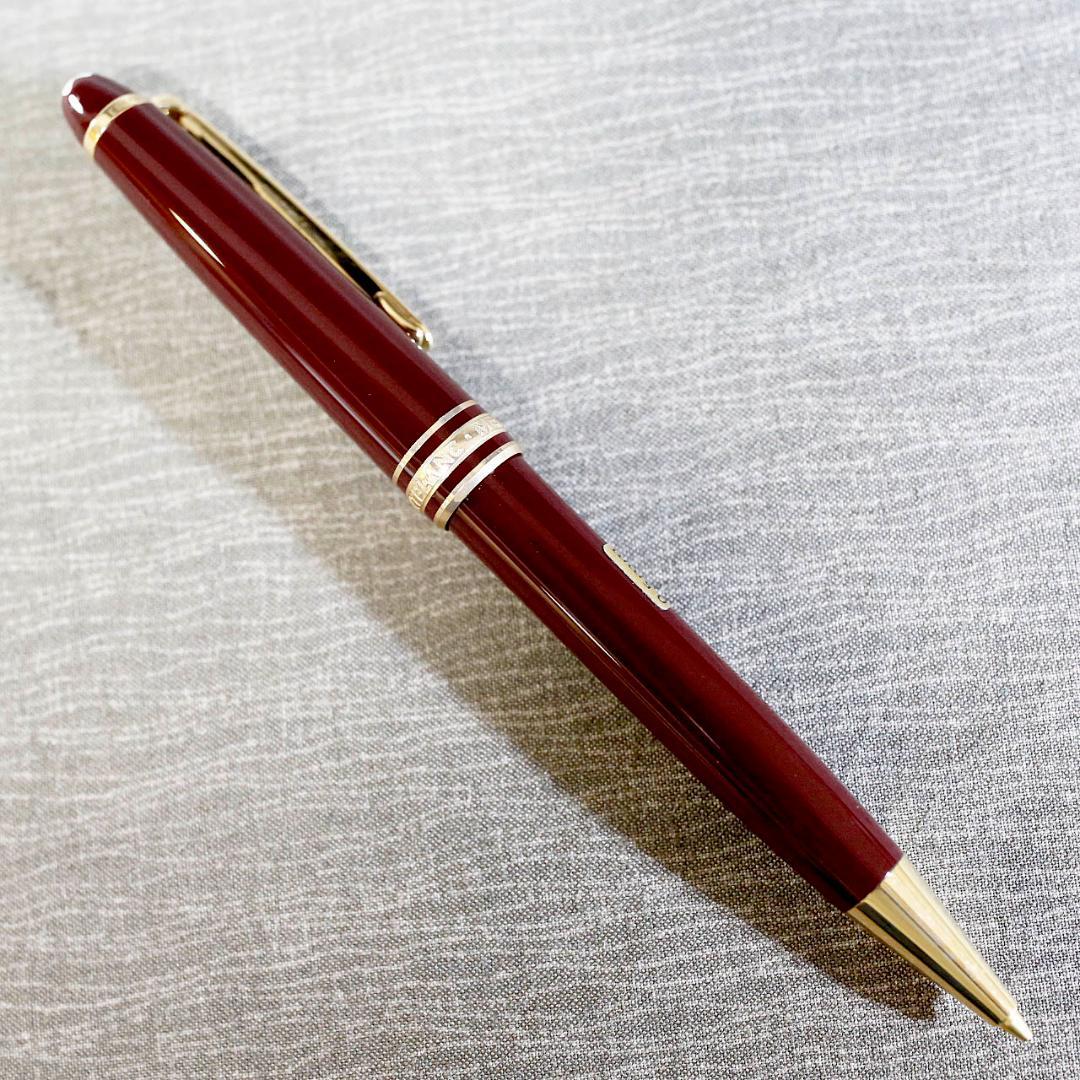 【極美品 送料込み】モンブラン シャープペン １６５ マイスター ボルドー