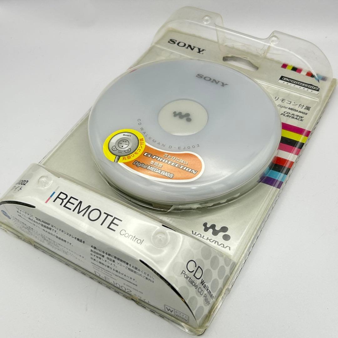 【極美品】SONY CDウォークマン D-EJ002 ホワイト
