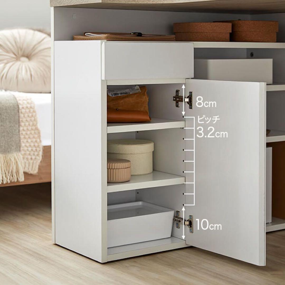 パソコンデスク L字デスク 引き出し付き オフィスデスク 収納付き LOWYA