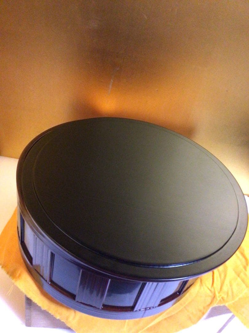 茶道具 一閑桶型食籠 満樹 共箱付き