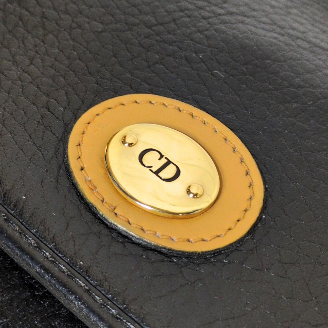 Christian Dior ディオール ショルダーバッグ ブラック CDロゴ