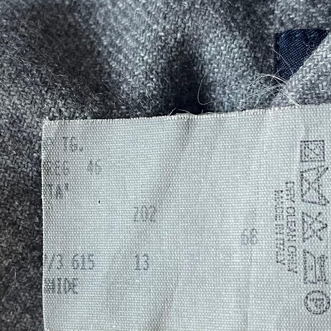 <美品>LARDINI グレー ウール ジャケット サイズ46