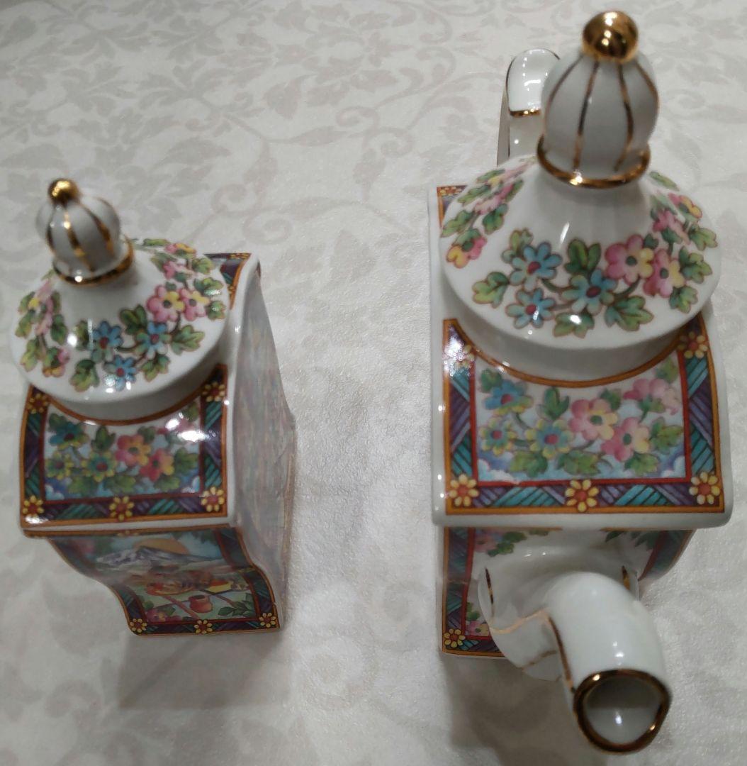 ヴィンテージ サドラー ティーセレモニー ポット セット