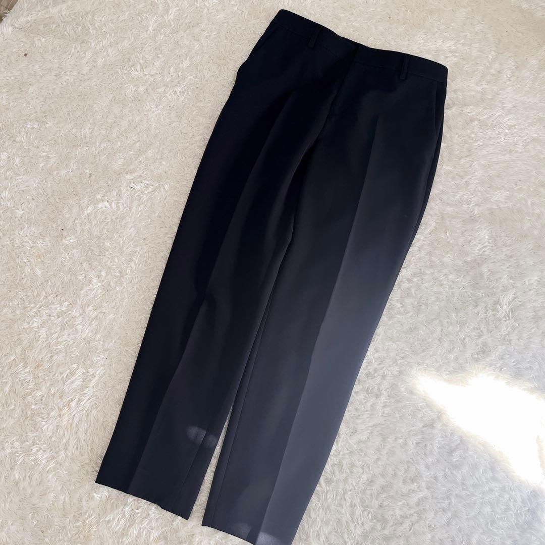 セレモニー服　ブラウス　パンツ　3点セット　ペプラム　フォーマル　美品 S