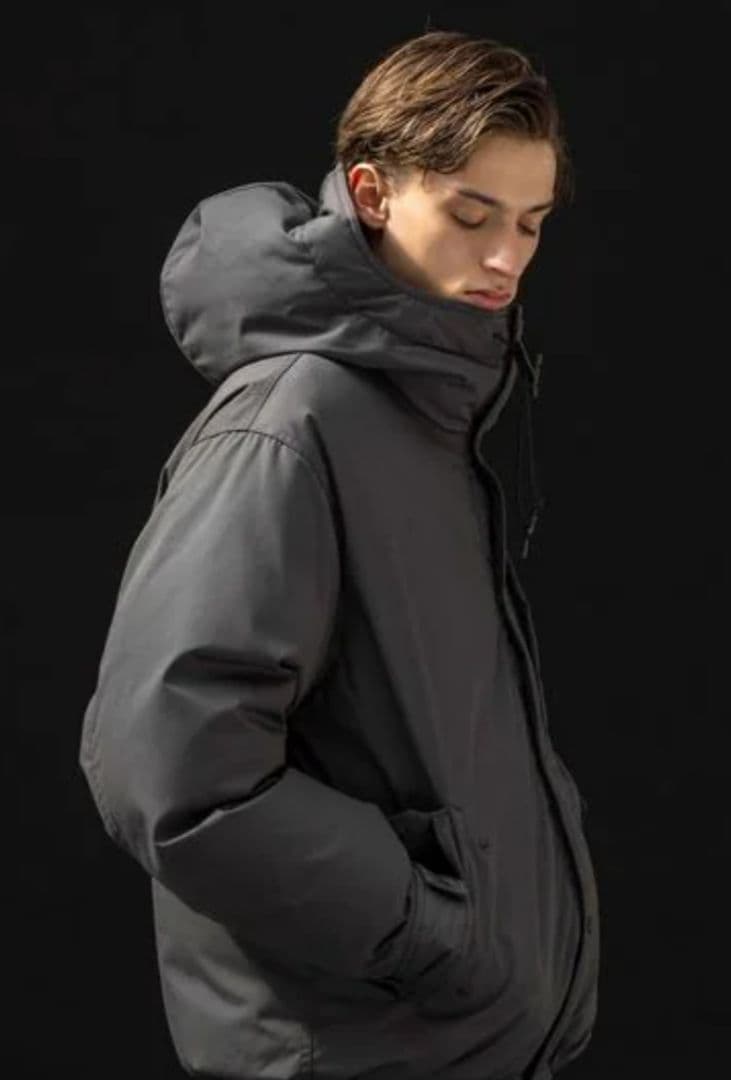 新品THE NORTH FACE PURPLE LABEL ダウン Dグレー　М