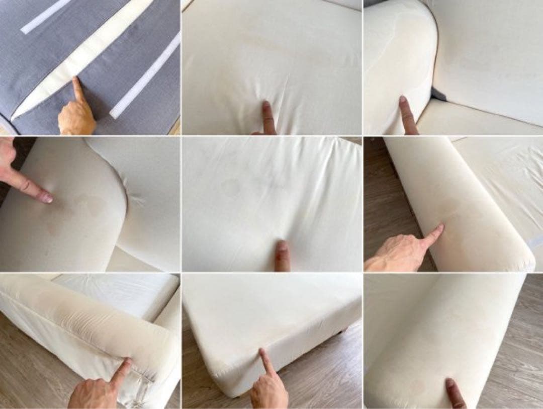 THE CONRAN SHOP WINSLOW 1.5 オットマン&替えカバー付