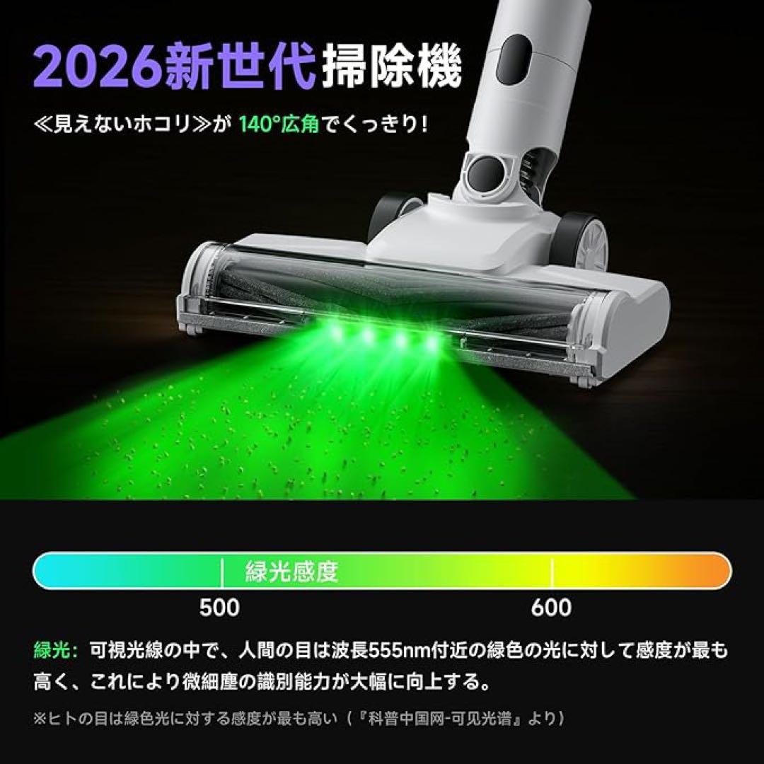 ❣️掃除機❣️コードレス 自立式 スタンド不要 軽量 スティック クリーナー