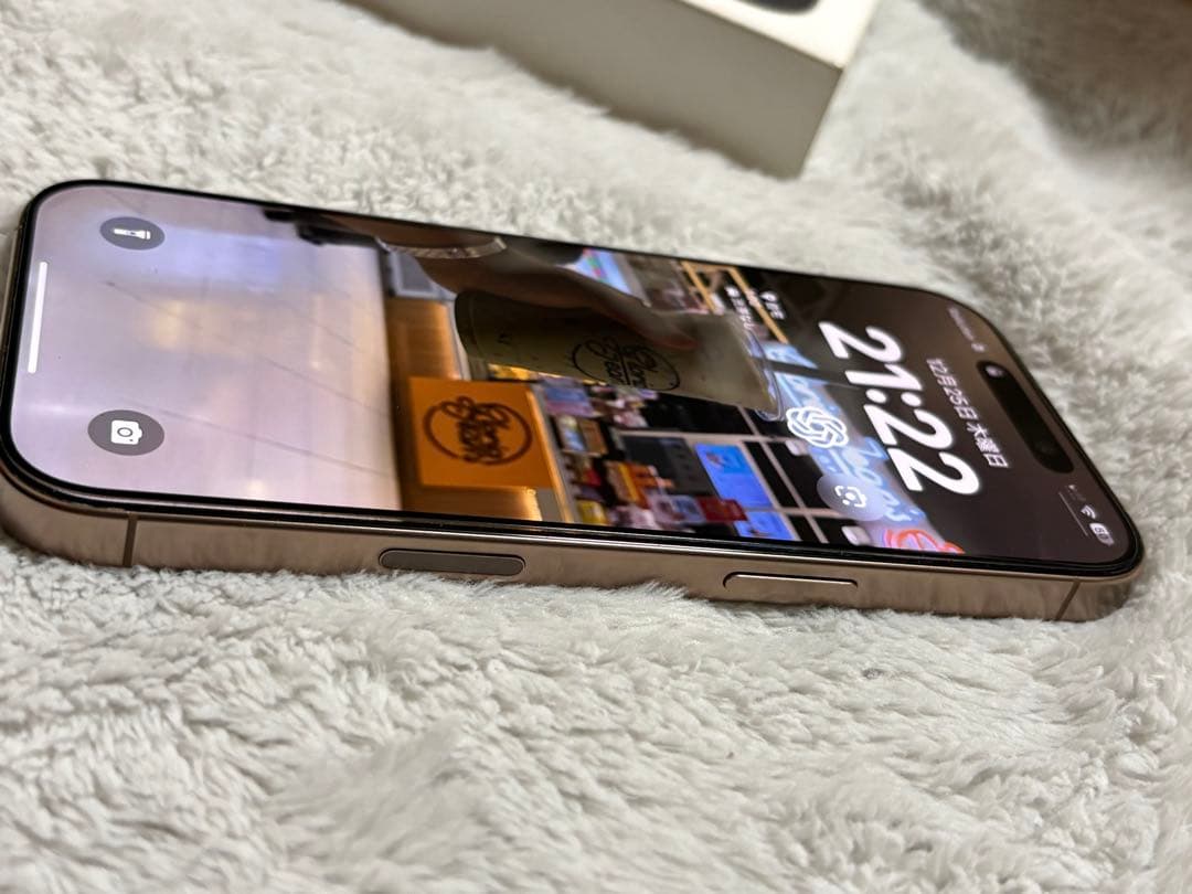 iPhone 16 Pro 128GBデザートチタニウム