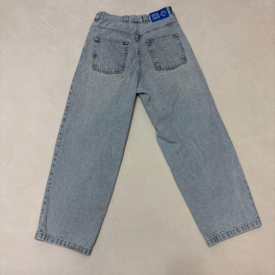 ポーラースケートデニムBig Boyライトブルー