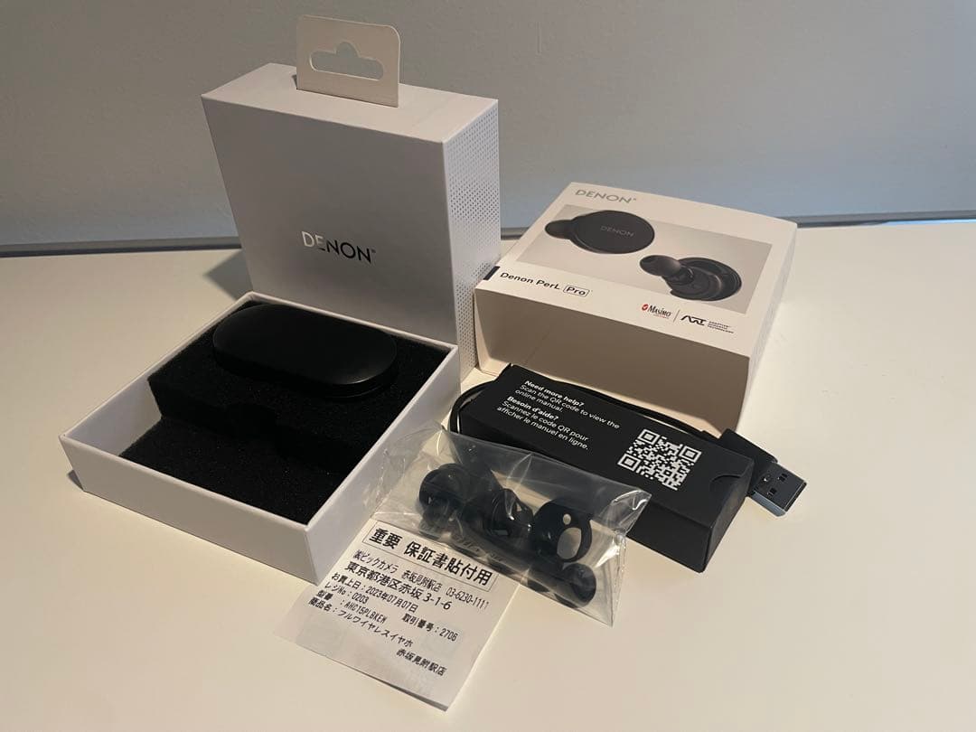 Denon ワイヤレスイヤホン PerL Pro AH-C15PL