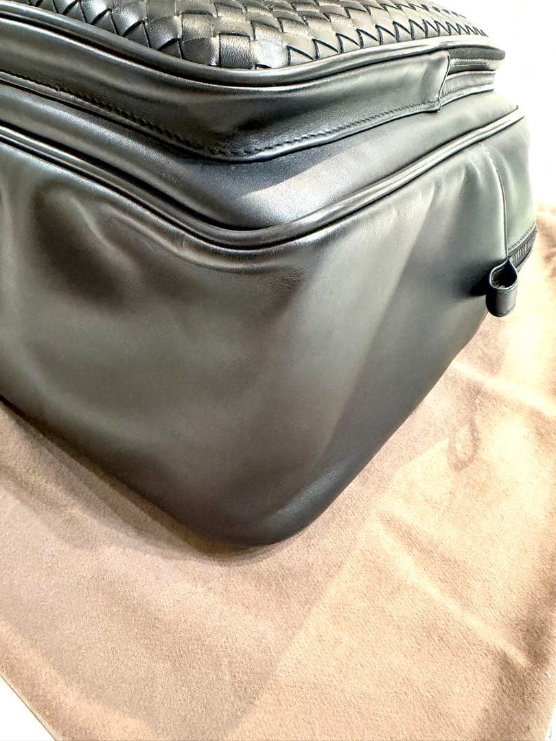 ◻️BOTTEGA VENETA◻️ボッテガヴェネタ◻️イントレチャート黒／希少大◻️