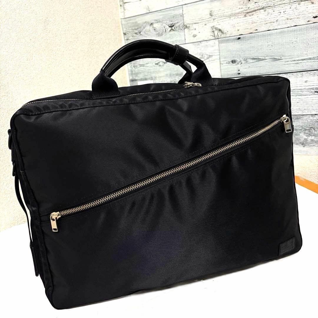 新品同様✨ポーターリフト ビジネスバッグ3way 2層 A4可 黒 吉田カバン