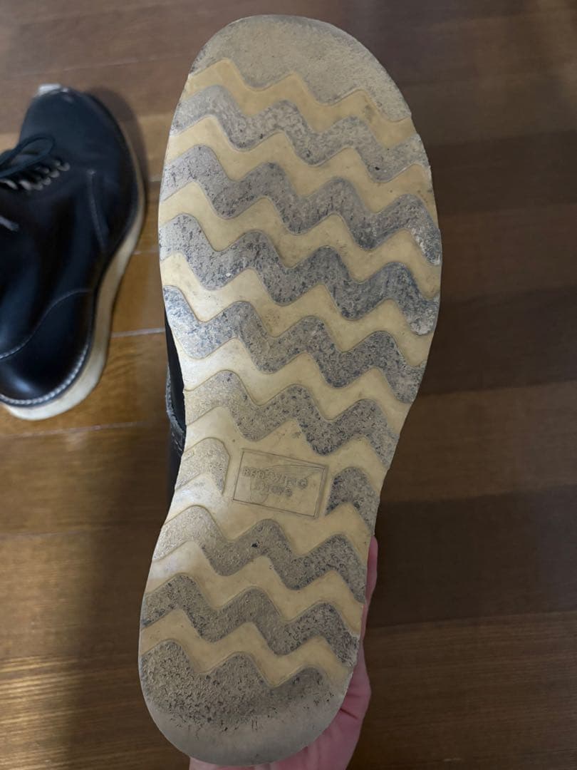 RED WING アイリッシュセッター黒71/2Ｄ犬タグ