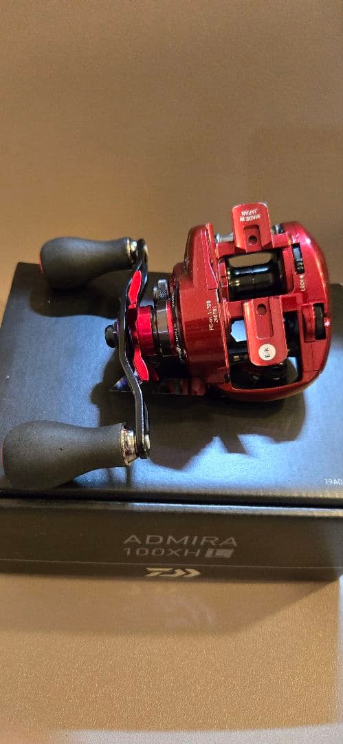 ダイワ　19アドミラ　Daiwa ADMIRA 100XHL 両軸リール　管理①