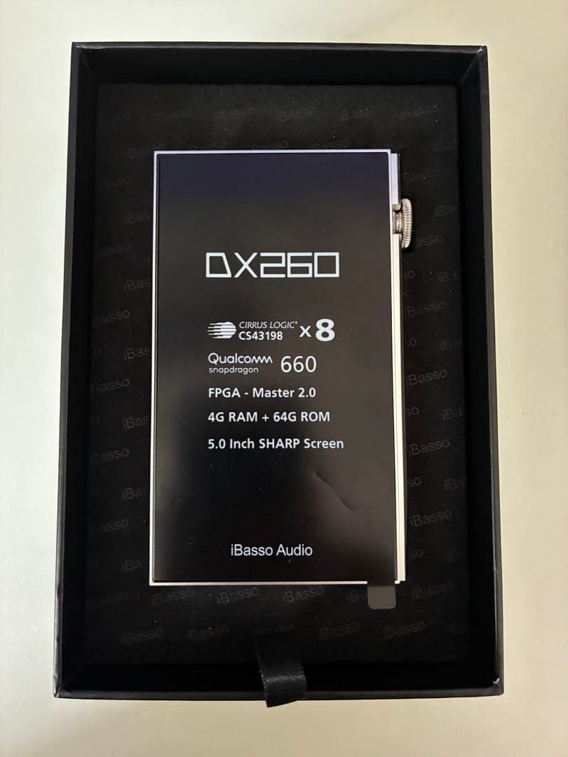 ibasso Audio DX260 純正ケース付き