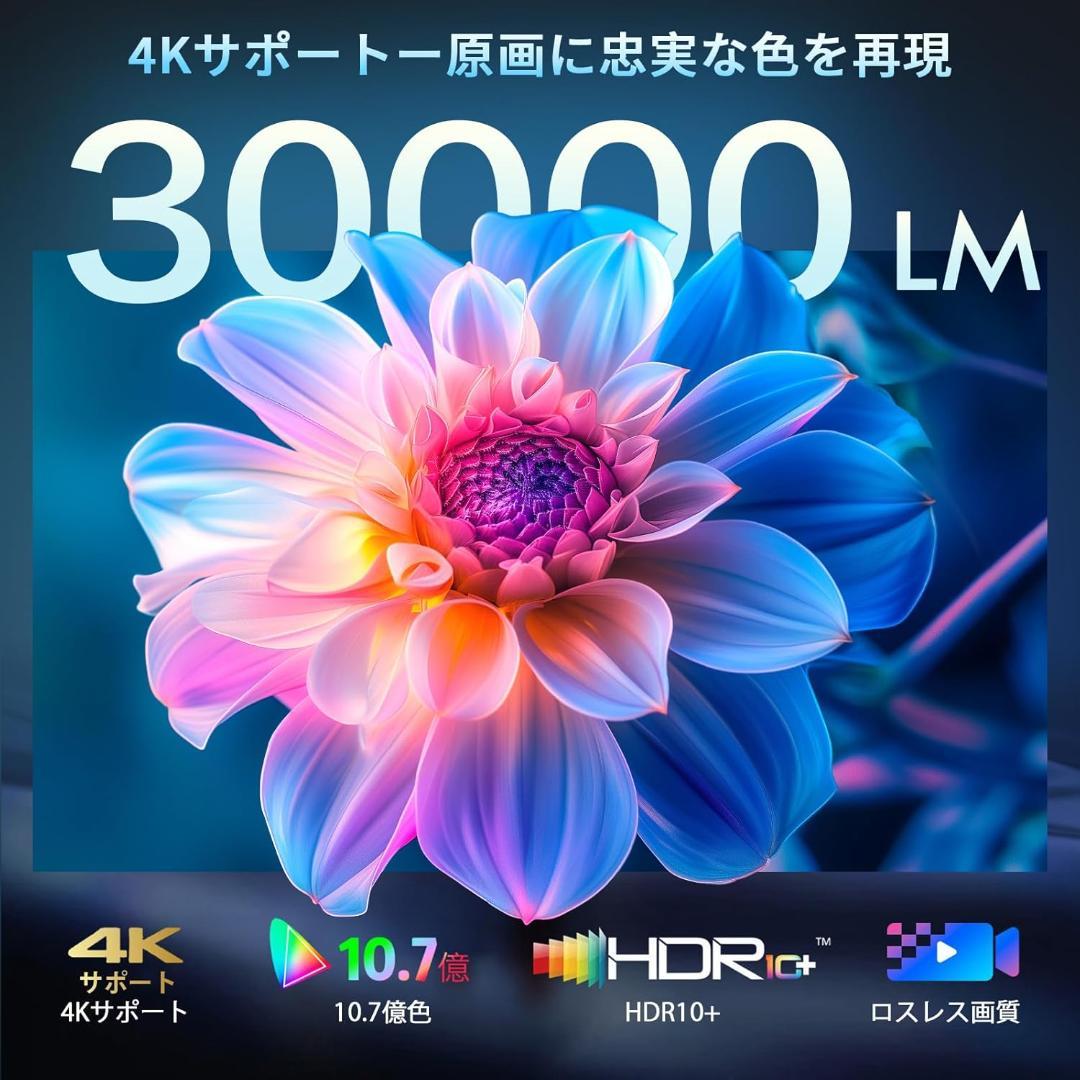 【開封済・未使用】OWNKNEW GC357 プロジェクター 家庭用 高輝度