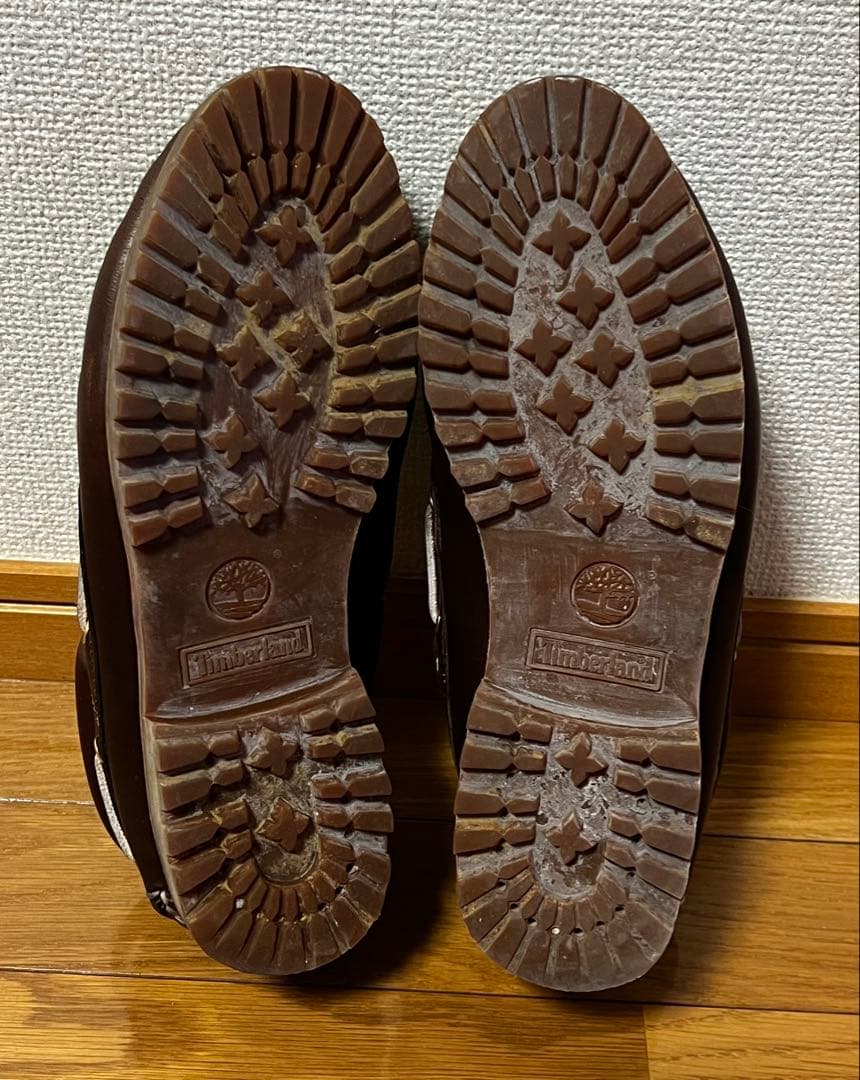 ティンバーランド 3アイレット クラシックラグ(BROWN)