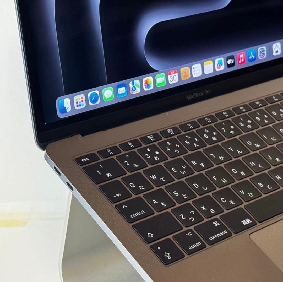 【動作良好】クリアケース付☆MacBook Pro グレー i5/8G/256G