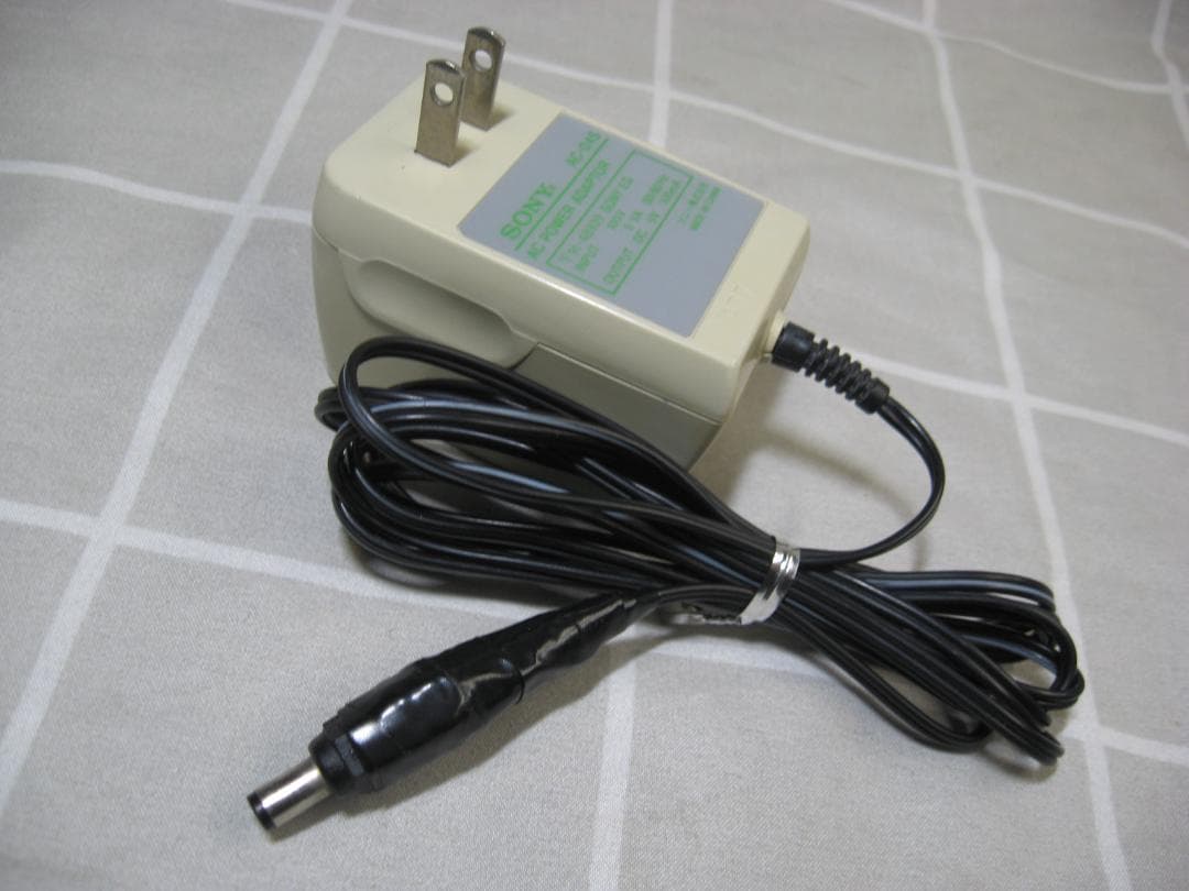 ソニー FM/MW/NSB1・2レシーバー ICF-EX5 完動品 アダプタ付き