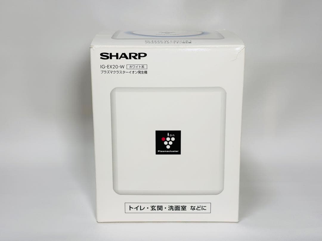 SHARP プラズマクラスター イオン発生機 多用途 IG-EX20-W