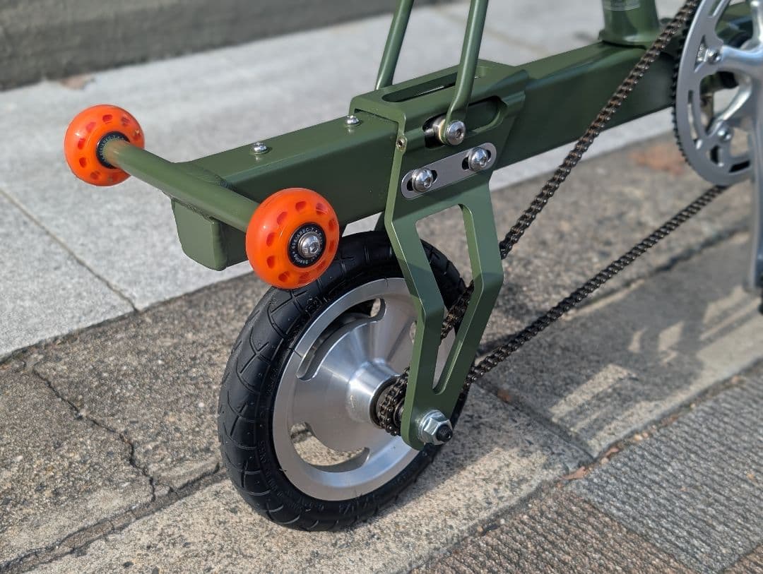 Carry Me(キャリーミー)／フォールディングバイク／マッドオリーブグリーン