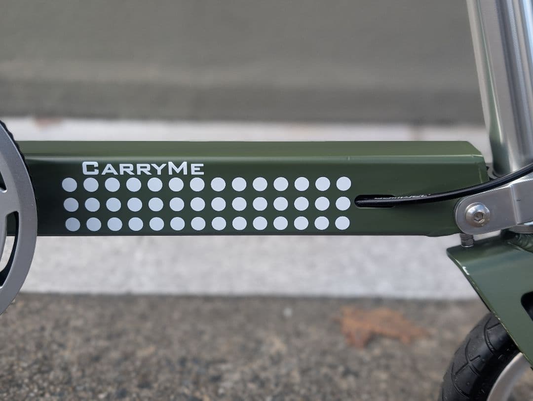 Carry Me(キャリーミー)／フォールディングバイク／マッドオリーブグリーン