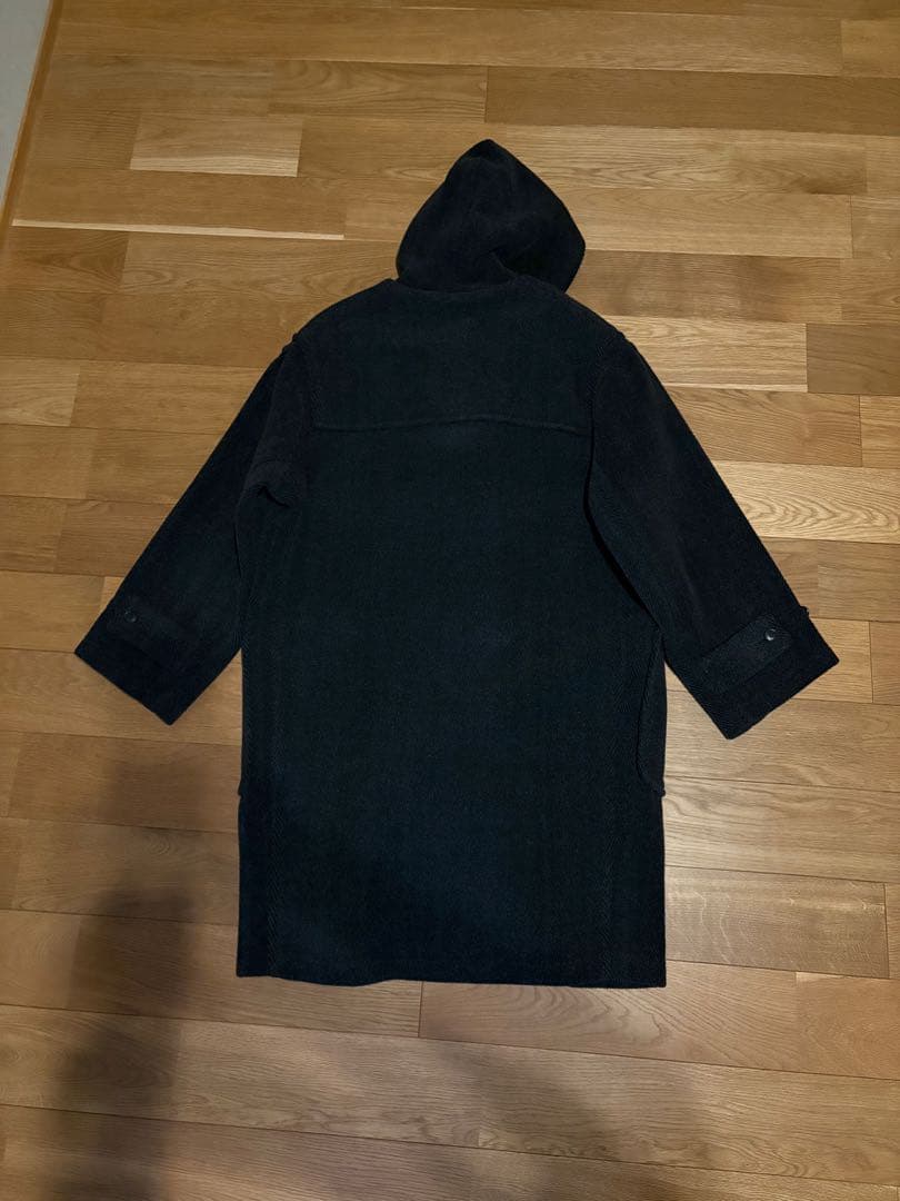 GLOVERALL グローバーオール　ヘリンボーン　ダッフル　チャコールグレー