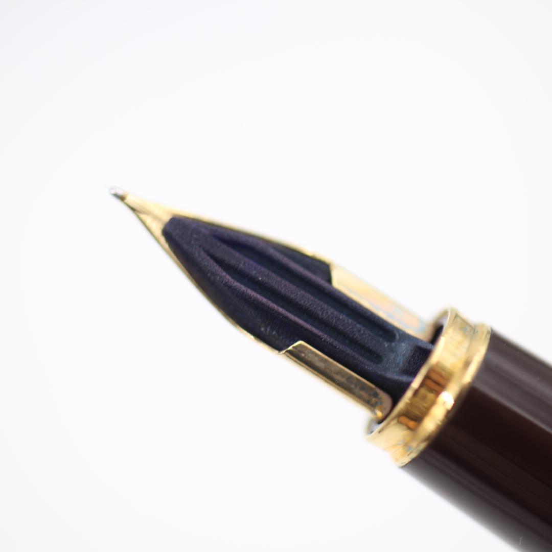 ◎バーバリー ペン先 14K 万年筆 カートリッジ式 ゴールド 筆記用具