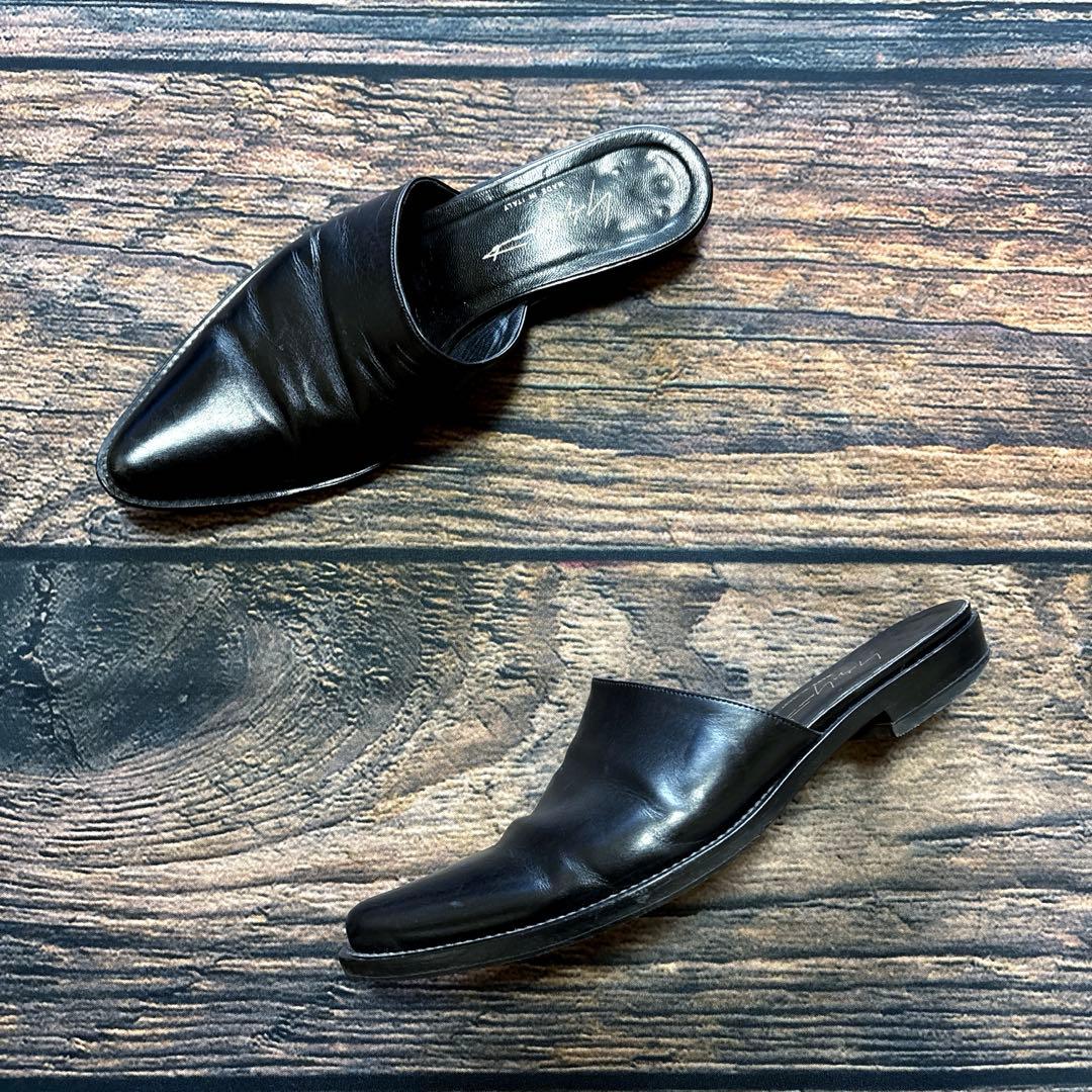 靴 YOHJI YAMAMOTO / mule pumps sandals