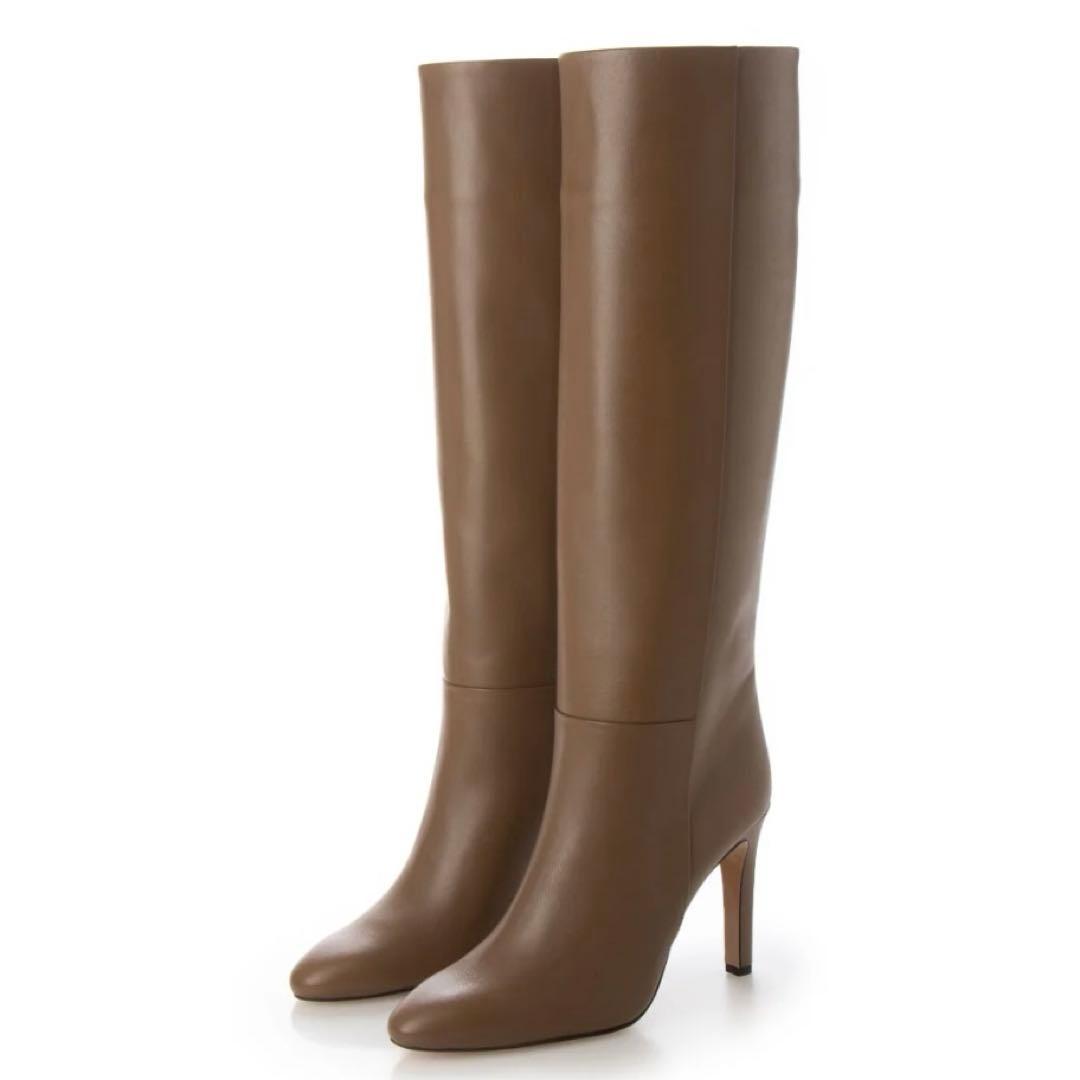 未使用❤️セブントゥエルブサーティー　レザー美脚ロングブーツニコちゃんさま