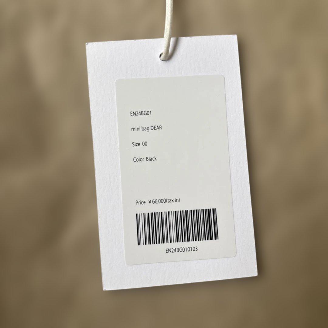 イナフ　mini bag DEAR