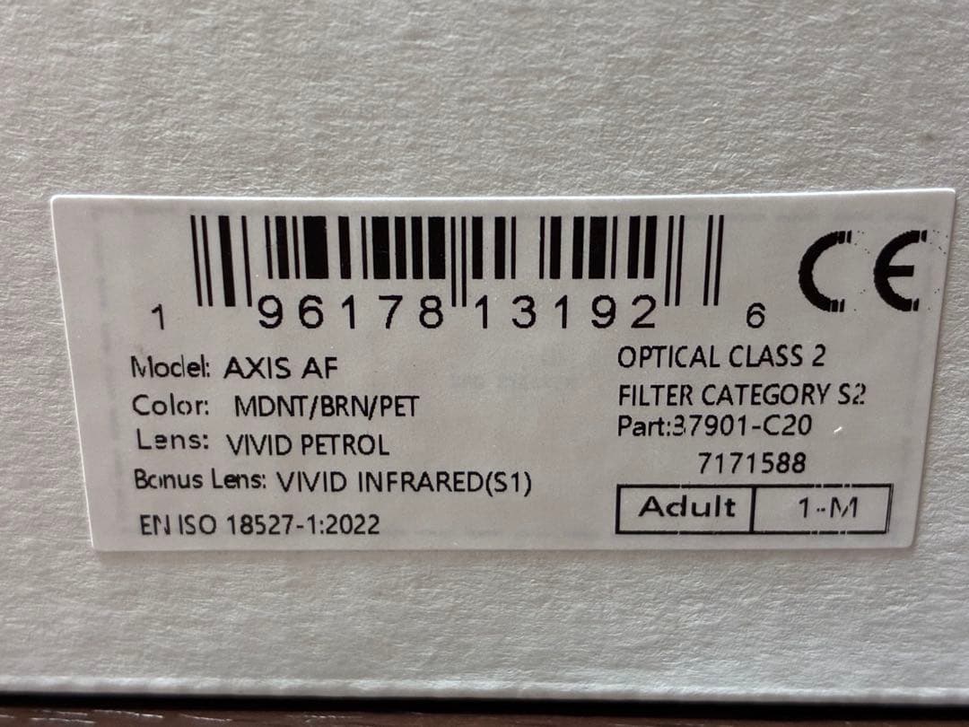 新品 GIRO Axis AF 25-26 現行モデル ゴーグル