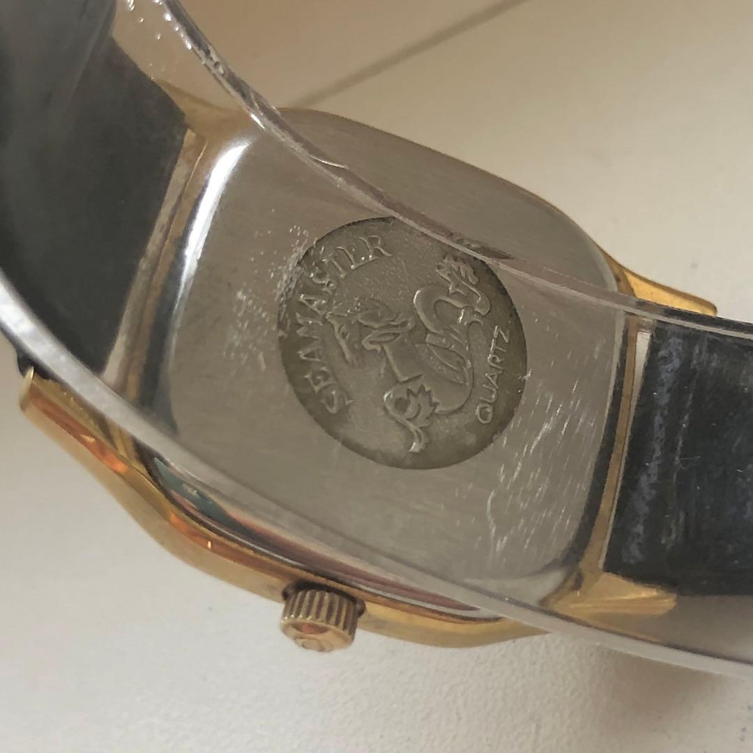 【美品】OMEGA Seamaster 電池新品　レディース 時計